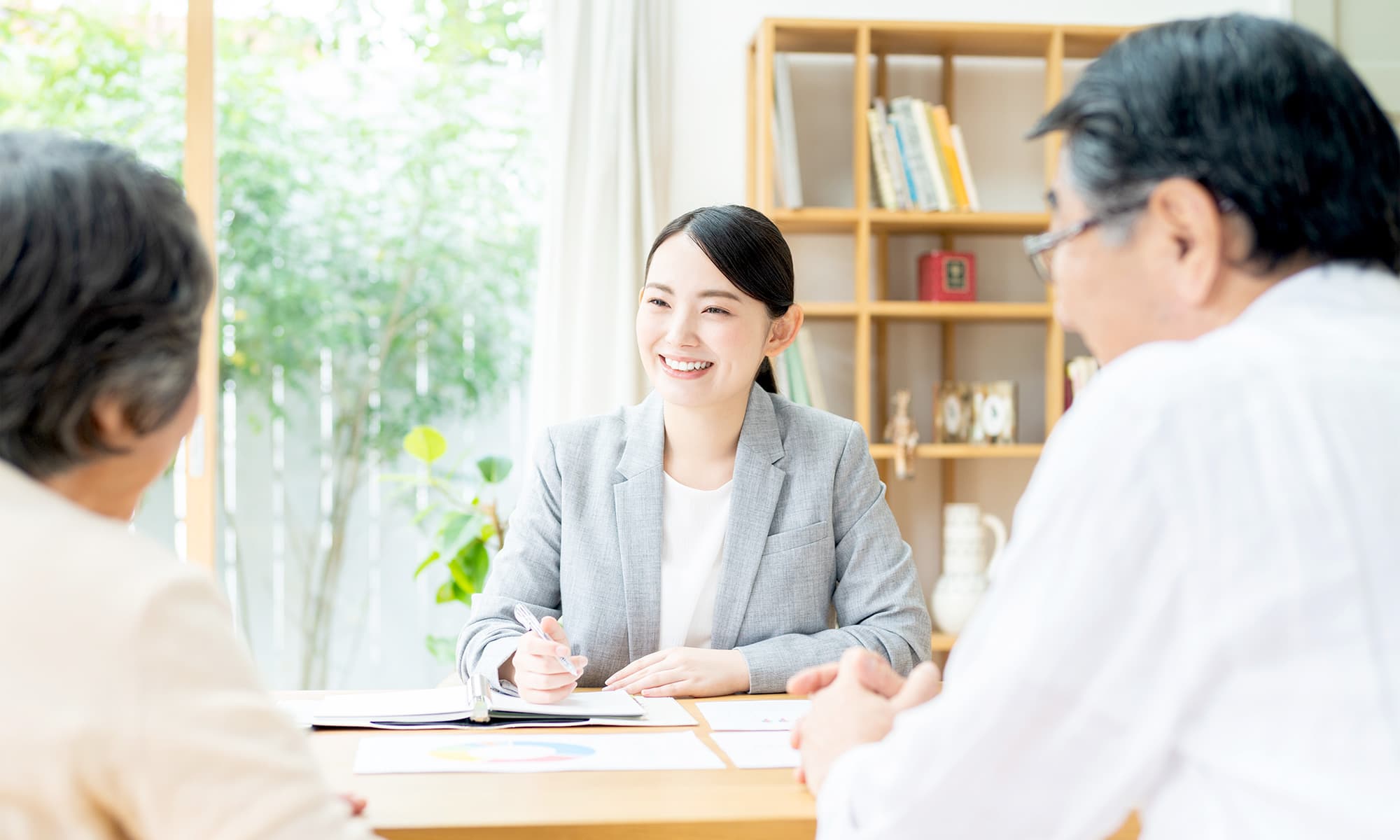 あなたや家族の物語に安心という1ページを